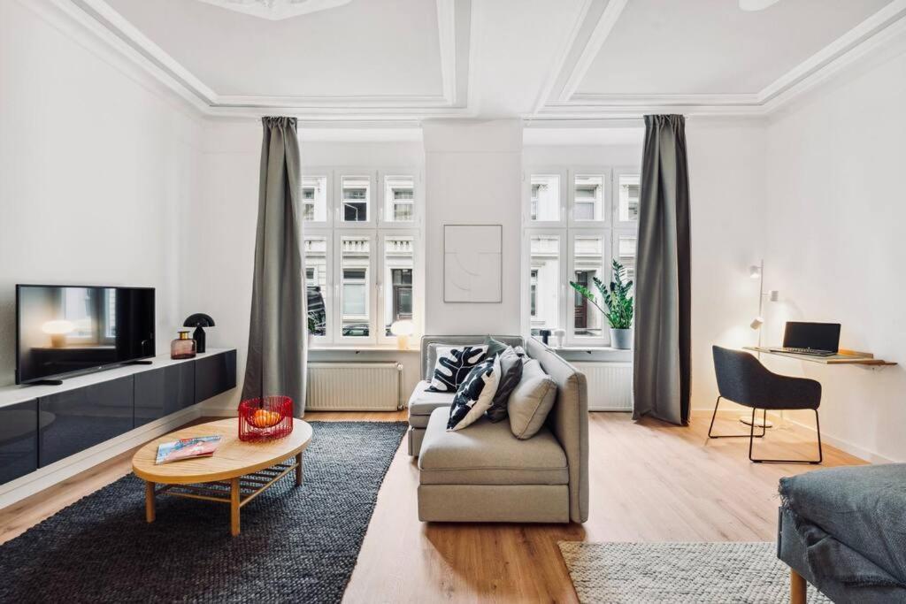 Wuppertaler Altbau-Traum Gutenberg - Naehe Dus & Dortmund & Koeln & Essen Apartment Exterior foto